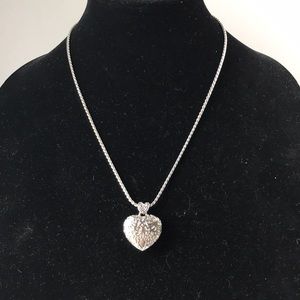A Very Special Heart Pill Box Necklace